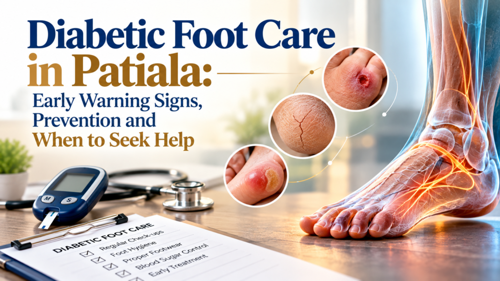 Diabetic Foot Care in Patiala: Early Warning Signs, Prevention and When to Seek Help